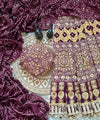 Dark Plum Trending Designer Saree | Party & Festive Wear