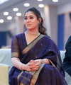Deep Purple Cotton Saree | Daily & Festive Wear
