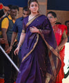 Deep Purple Cotton Saree | Daily & Festive Wear