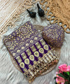 Deep Purple Trending Designer Saree | Party & Festive Wear