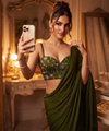 Forest Green Bollywood Designer Saree | Party & Festive Wear