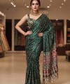 Forest Green Trending Designer Saree | Party & Festive Wear