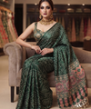 Forest Green Trending Designer Saree | Party & Festive Wear