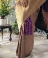 Gold Banarasi Silk Saree | Traditional Wedding Wear