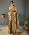 Gold Cotton Saree | Everyday Ethnic Wear