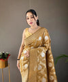 Gold Cotton Saree | Everyday Ethnic Wear