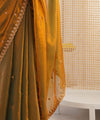 Gold Space Silk Sequin Embroidery Saree for Party Wear | RD KAVYA