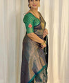 Green Banarasi Silk Saree | Bridal & Festive Wear