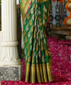 Green Banarasi Silk Saree | Bridal & Festive Wear