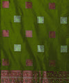 Green Banarasi Silk Saree | Festival & Ceremony Wear