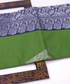 Green Banarasi Silk Saree | Festival & Ceremony Wear