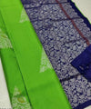 Green Banarasi Silk Saree | Festival & Ceremony Wear