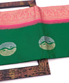 Green Banarasi Silk Saree | Festive & Party Wear