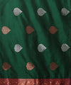 Green Banarasi Silk Saree | Traditional Wedding Wear