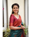 Green Banarasi Silk Saree | Traditional Wedding Wear