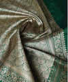Green Banarasi Silk Saree | Wedding & Festive Wear