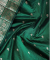 Green Banarasi Silk Saree | Wedding & Festive Wear