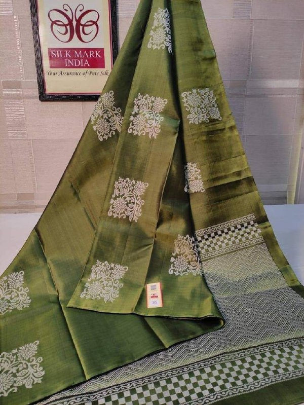 Green Banarasi Silk Saree | Wedding & Festive Wear