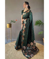 Green Banarasi Silk Saree | Wedding & Festive Wear