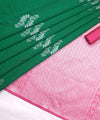 Green Banarasi Silk Saree | Wedding & Reception Wear