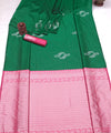 Green Banarasi Silk Saree | Wedding & Reception Wear