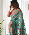 Green Cotton Saree | Daily & Festive Wear