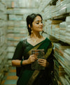 Green Cotton Saree | Daily & Festive Wear