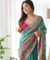 Green Cotton Saree | Daily & Festive Wear