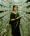 Green Cotton Saree | Daily & Festive Wear