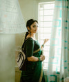 Green Cotton Saree | Daily & Festive Wear