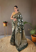 Green Cotton Saree | Everyday Ethnic Wear