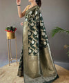 Green Cotton Saree | Everyday Ethnic Wear