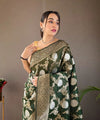 Green Cotton Saree | Everyday Ethnic Wear