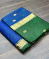 Green Cotton Saree | Festive & Party Wear