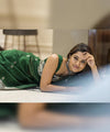 Green Cotton Saree | Office & Casual Wear
