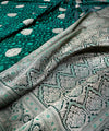 Green Jacquard Silk Saree | Ethnic Wear for Women