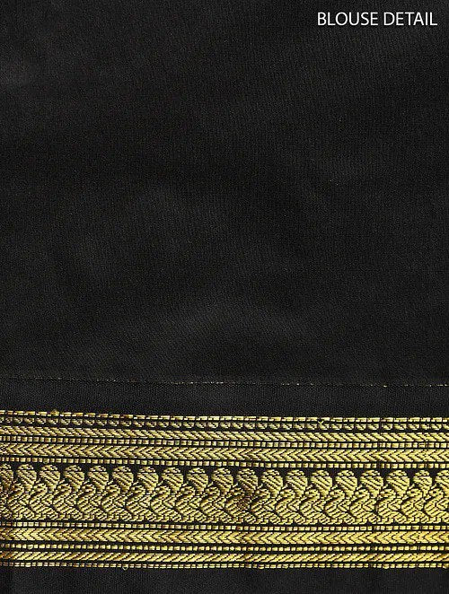 Green Jacquard Silk Saree | Festive & Party Wear