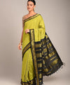 Green Jacquard Silk Saree | Festive & Party Wear