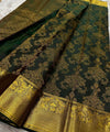 Green Kanjivaram Silk Saree | Festival & Ceremony Wear