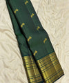 Green Kanjivaram Silk Saree | Festive & Party Wear