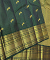 Green Kanjivaram Silk Saree | Festive & Party Wear