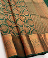 Green Kanjivaram Silk Saree | Wedding & Festive Wear