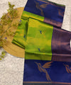 Green Kanjivaram Silk Saree | Wedding & Festive Wear