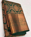 Green Kanjivaram Silk Saree | Wedding & Festive Wear