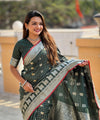 Green Kanjivaram Silk Saree | Wedding & Reception Wear