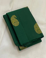 Green Kanjivaram Silk Saree | Wedding & Reception Wear