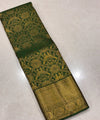 Green Kanjivaram Silk Saree | Wedding & Reception Wear