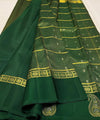 Green Kanjivaram Silk Saree | Wedding & Reception Wear