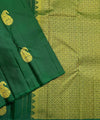 Green Kanjivaram Silk Saree | Wedding & Reception Wear