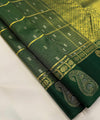 Green Kanjivaram Silk Saree | Wedding & Reception Wear